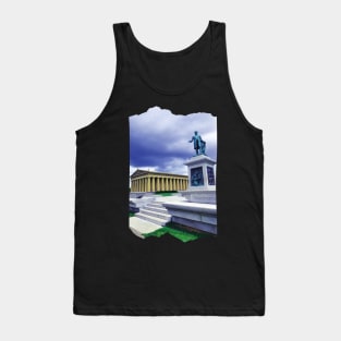 Cool photography of city Nashville Tennessee skyline sunset sky USA city break Tank Top